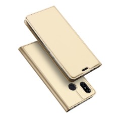 Dux Ducis Skin Pro series priekš Xiaomi Redmi Note 6 Pro - Zelts - sāniski atverams maciņš ar magnētu un stendu (ādas maks, grāmatiņa, leather book wallet case cover stand)