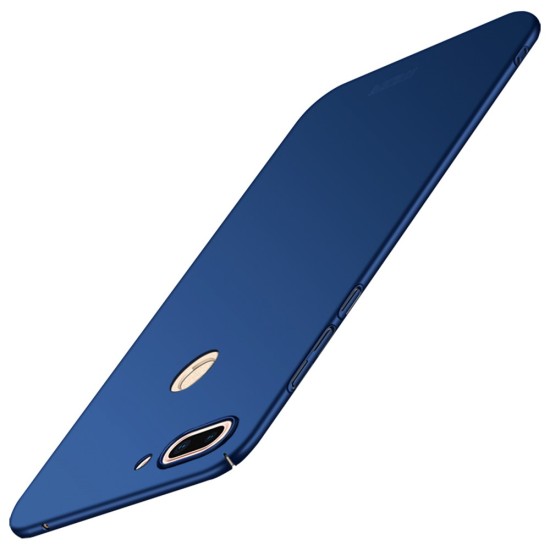 MOFI Shield Slim Plastic Phone Casing priekš Xiaomi Mi 8 Lite - Zils - matēts plastikas aizmugures apvalks (bampers, vāciņš, slim silicone cover shell, bumper)