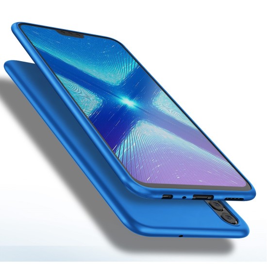 X-Level Guardian Series Frosted TPU Case priekš Huawei Honor 8X - Zils - matēts silikona apvalks (bampers, vāciņš, slim silicone cover shell, bumper)