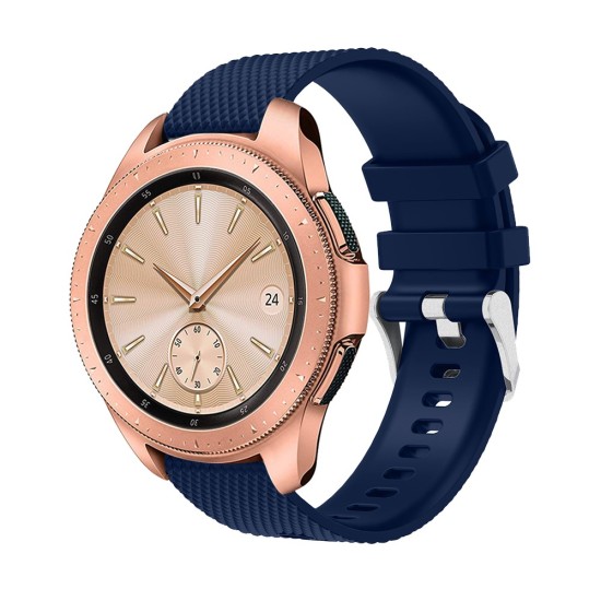 20mm Silicone Watch Bracelet - Тёмно Синий - силиконовый ремешок для часов