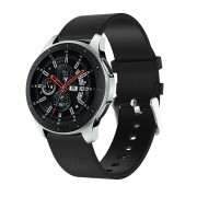 OEM 22mm Textured Genuine Leather Watch