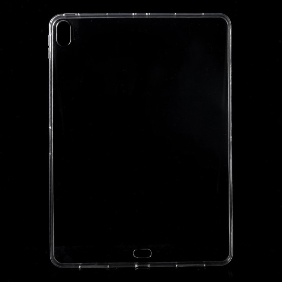 Flexible Clear TPU Tablet Cover Case priekš Apple iPad Pro 11 (2018) - Caurspīdīgs - silikona apvalks / bampers-vāciņš