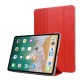 Tri-fold PU Smart Auto Wake/Sleep Leather Case priekš Apple iPad Pro 11 (2018) / Air 4 (2020) / Air 5 (2022) / Air 11 (2024) - Sarkans - sāniski atverams maciņš