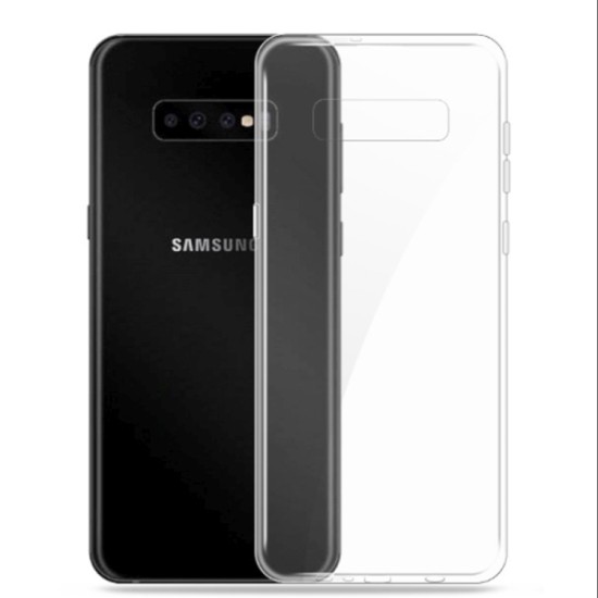 Etui Clear Back Case для Samsung Galaxy A50 / A50 EE A505 / A30s A307 - Прозрачный - силиконовая накладка / бампер (крышка чехол, slim TPU silicone cover shell, bumper)