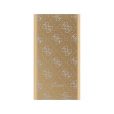 Guess 4G Alluminium GUPBAL4GGO Power Bank 5000mAh USB 5V 1x2.1A Ligzda - Zelts - Universāla ārējas uzlādes batereja lādētājs-akumulators (Power Bank)