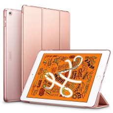 ESR Yippee series priekš Apple iPad mini 5 (2019) / mini 4 (2015) - Rozā Zelts - sāniski atverams maciņš ar magnētu un stendu
