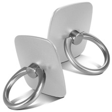 Mercury Wow Ring Holder - Sudrabains - Universālais gredzens-turētājs telefonam