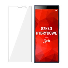 3MK FlexibleGlass Hybrid Tempered Glass / Film protector priekš Sony Xperia 10 Plus I4213 / I4293 - hibrīds ekrāna aizsargstikls / aizsargplēve
