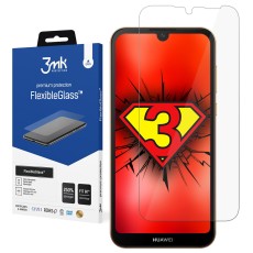 3MK FlexibleGlass Hybrid Tempered Glass / Film protector priekš Huawei Y5 (2019) / Honor 8s - hibrīds ekrāna aizsargstikls / aizsargplēve