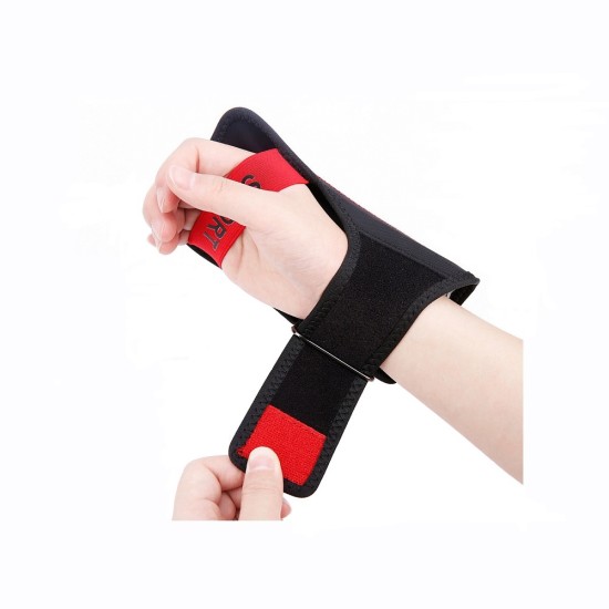 Baseus Flexible Wristband priekš viedtālruņiem ar 5.0-inch ekrānu - Melns / Sarkans - Universāls maks ietvars - Sporta futlāris rokas aproce fitnesam saite