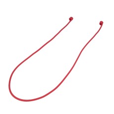 Devia V0 Earphone Strap priekš Apple Airpods - Sarkans - silikona virve / striķis bezvadu austiņām