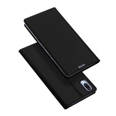 Dux Ducis Skin Pro series priekš Sony Xperia L3 I4312 - Melns - sāniski atverams maciņš ar magnētu un stendu (ādas maks, grāmatiņa, leather book wallet case cover stand)