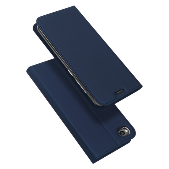 Dux Ducis Skin Pro series priekš Xiaomi Redmi Go - Tumši Zils - sāniski atverams maciņš ar magnētu un stendu (ādas maks, grāmatiņa, leather book wallet case cover stand)