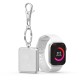 Xuenair Mini Portable Keychain Qi Wireless FOD Charger для Apple Watch - Белый - Универсальная индуктивная беспроводная USB зарядка-подставка