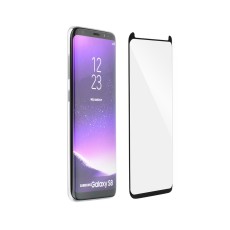 BlueStar 5D Full Glue Tempered Glass screen protector priekš Xiaomi Redmi Note 12 5G / Note 12 4G / Poco X5 5G - Melns - Ekrāna Aizsargstikls / Bruņota Stikla Aizsargplēve