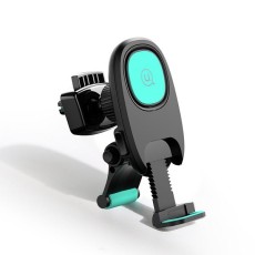 Usams US-ZJ032 Rotary Strong Magnetic Air Vent Car Mount Holder - Melns - Universāls stiprinājums turētājs auto ventilācijas režģa