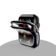 Usams Plated TPU Protector Cover priekš Apple Watch Series 4 / 5 / 6 / SE (40mm) / 7 (41mm) - Caurspīdīgs - silikona pulksteņu apvalks