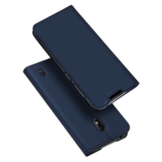 Dux Ducis Skin Pro series priekš Nokia 2.2 - Tumši Zils - sāniski atverams maciņš ar magnētu un stendu (ādas maks, grāmatiņa, leather book wallet case cover stand)