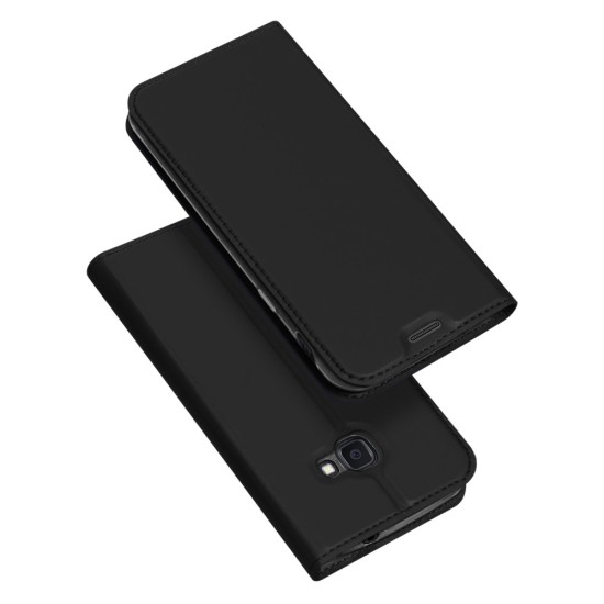 Dux Ducis Skin Pro series priekš Samsung Galaxy XCover 4 G390 / XCover 4s / 4s EE G398 - Melns - sāniski atverams maciņš ar magnētu un stendu (ādas maks, grāmatiņa, leather book wallet case cover stand)