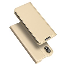 Dux Ducis Skin Pro series priekš Huawei Y5 (2019) / Honor 8s - Zelts - sāniski atverams maciņš ar magnētu un stendu (ādas maks, grāmatiņa, leather book wallet case cover stand)