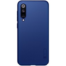 Nillkin Super Frosted Shield Matte PC Mobile Cover priekš Xiaomi Mi 9 SE - Zils - plastikas aizmugures apvalks (bampers, vāciņš, PU back cover, bumper shell)