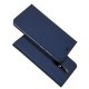 Auto-absorbed Leather Card Holder Case priekš Nokia 5.1 Plus - Zils - sāniski atverams maciņš ar magnētu un stendu (ādas maks, grāmatiņa, leather book wallet case cover stand)