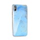 Forcell Marble Back Case priekš Apple iPhone 11 Pro - Zils Marmors - aizmugures maciņš / apvalks no epoksīda sveķiem