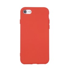 OEM Silicone Back Case (Microfiber Soft Touch) priekš Huawei P30 Lite - Sarkans - matēts silikona aizmugures apvalks