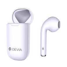 Devia Universāla Bluetooth V5.0 ar A2DP bezvadu austiņa - Balta