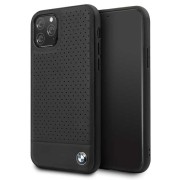 BMW Leather Hardcase BMHCN58PEBOBK priekš Apple