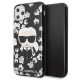 Karl Lagerfeld Iconic Karl Flower series Back Case KLHCN58FLFBBK для Apple iPhone 11 Pro - Чёрный - чехол-накладка из силикона и пластика