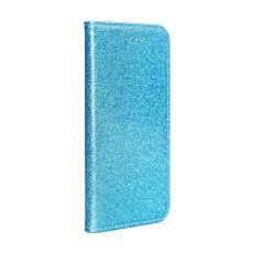 Forcell Shining Book Case priekš Apple iPhone 11 Pro Max - Gaiši Zils - sāniski atverams maciņš ar stendu