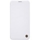 NILLKIN Qin Series Card Holder Leather Flip Case priekš Apple iPhone 11 Pro - Balts - sāniski atverams maciņš (ādas maks, grāmatiņa, leather book wallet case cover)