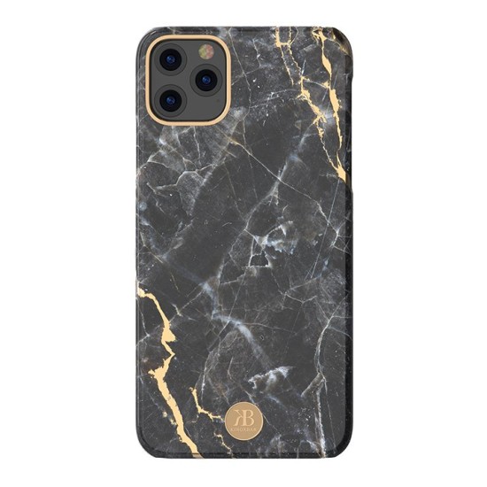 Kingxbar Swarovski Jade Style Stone series priekš Apple iPhone 11 Pro Max - Melns - plastikāta aizmugures apvalks / vaciņš