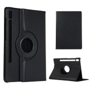 OEM 360 Rotary Litchi Skin Leather
