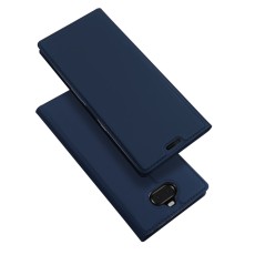 Dux Ducis Skin Pro series priekš Sony Xperia 10 I4113 / I4193 - Tumši Zils - sāniski atverams maciņš ar magnētu un stendu (ādas maks, grāmatiņa, leather book wallet case cover stand)