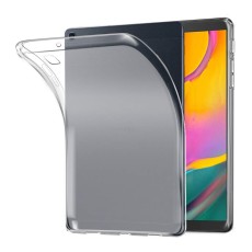 Matte Anti-fingerprint TPU Protection Tablet Case Cover priekš Samsung Galaxy Tab A 8.0 (2019) T290 / T295 - Caurspīdīgs - silikona aizmugures apvalks