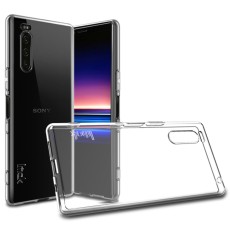 IMAK UX-5 Series Soft TPU Mobile Phone Case priekš Sony Xperia 5 PF43 - silikona aizmugures apvalks