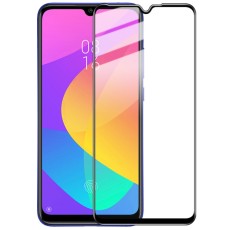 IMAK HD Full Coverage Tempered Glass Screen Protector priekš Xiaomi Mi A3 - Melns - Ekrāna Aizsargstikls / Bruņota Stikla Aizsargplēve (Full screen size curved)
