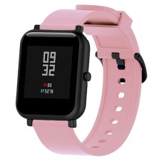 20mm Soft Silicone Wrist Strap - Rozā - silikona siksniņas (jostas) priekš pulksteņiem