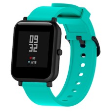 20mm Soft Silicone Wrist Strap - Zaļš - silikona siksniņas (jostas) priekš pulksteņiem