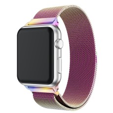 Magnetic Milanese Stainless Steel Woven Smart Watch Strap priekš Apple Watch 42 / 44 / 45 / 46mm / Ultra 49 mm - Daudzkrāsains - siksniņas (jostas) viedpulksteņiem no nerūsējoša tērauda ar magnētu