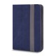 Universal Book Case Fantasia Stand Cover priekš 9-10 inch Tablet PC - Tumši Zils - Universāls sāniski atverams maks planšetdatoriem ar stendu (ādas grāmatiņa, leather book wallet case cover stand)