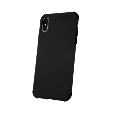 Defender Rubber Back Case priekš Samsung Galaxy A50 / A50 EE A505 / A30s A307 - Melns - triecienizturīgs silikona aizmugures apvalks / maciņš