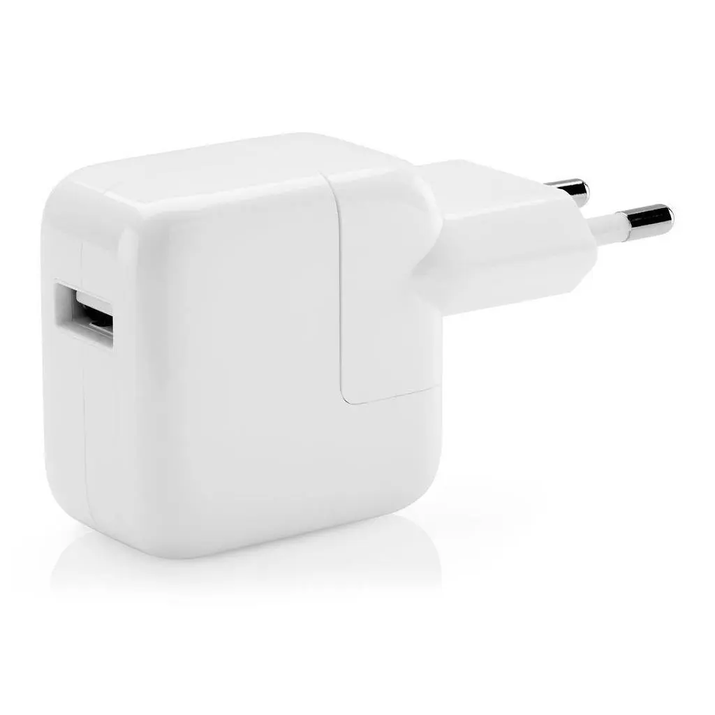 Adaptateur Secteur A1401 MD836ZM/A 12w + Cable USB Blanc Pour iPad 2 , iPad  3