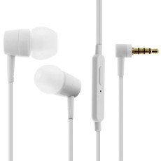 Sony MH750C 3.5mm oriģinālas stereo austiņas ar mikrofonu un pulti (bez iepakojuma) - Baltas