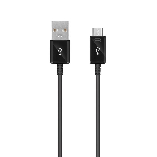 Samsung 1.2M EP-DG925UBE 2A USB to Micro USB (bez iepakojuma) - Melns - microUSB lādēšanas un datu kabelis / vads