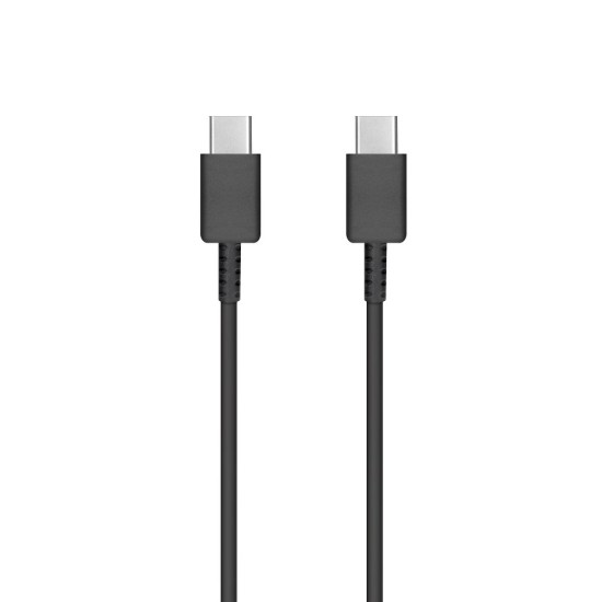 Samsung 1M EP-DG977BBE Type-C to Type-C cable (bez iepakojuma) - Melns - USB-C lādēšanas un datu kabelis / vads