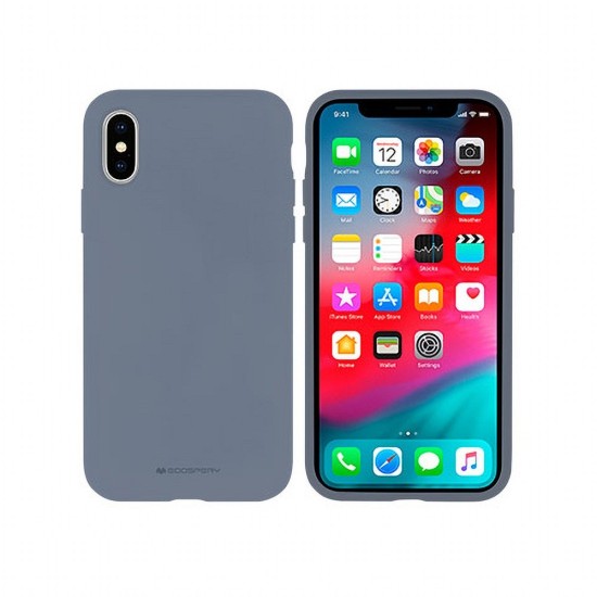 Mercury Silicone Case (Microfiber Soft Touch) priekš Apple iPhone 11 - Ceriņu - matēts silikona aizmugures apvalks (bampers vāciņš)