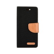 OEM Canvas Book Case priekš Huawei